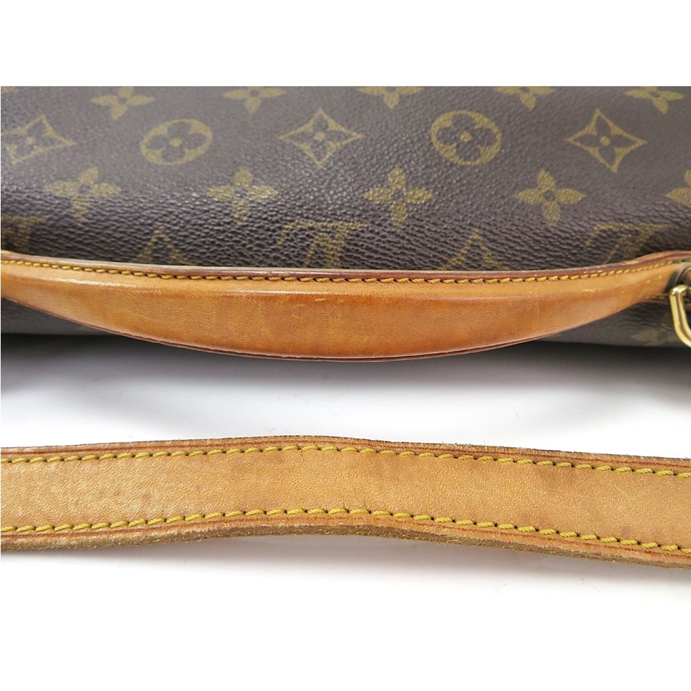 Louis Vuitton Monogram Tan and Brown Briefcase - Picture 9 of 16